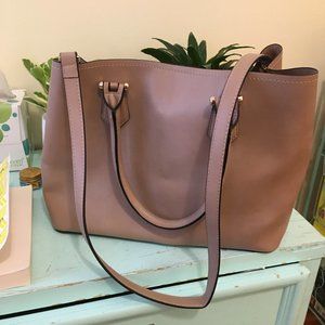 faux leather hand/cross body bag